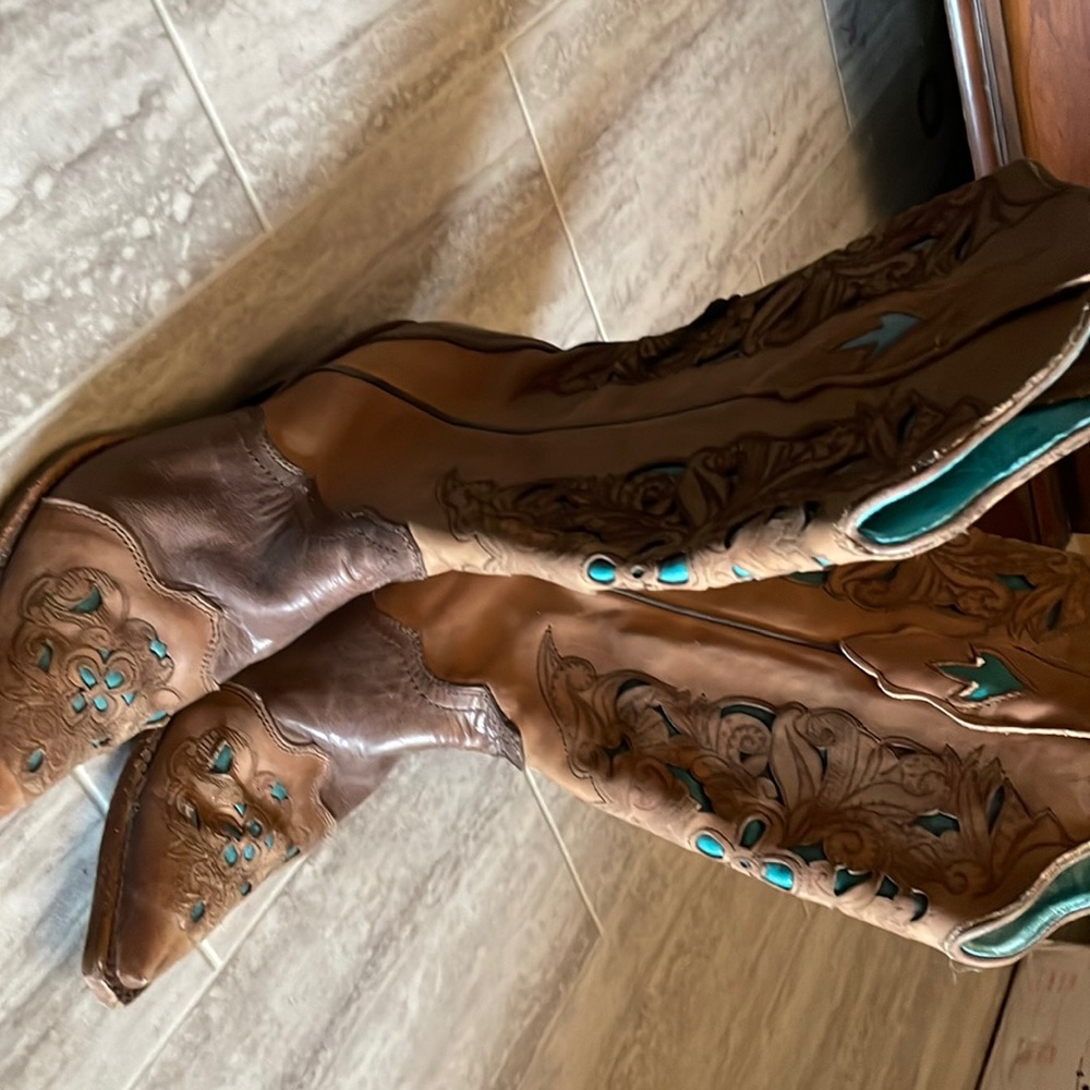 Corral boots worn normal wear still great condition
